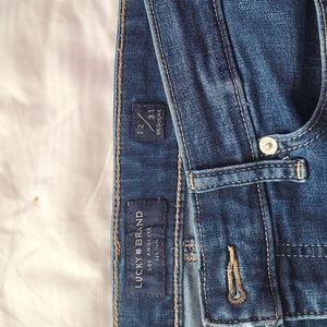 Lucky Ava Skinny Mid Rise Size 12 excellent condition